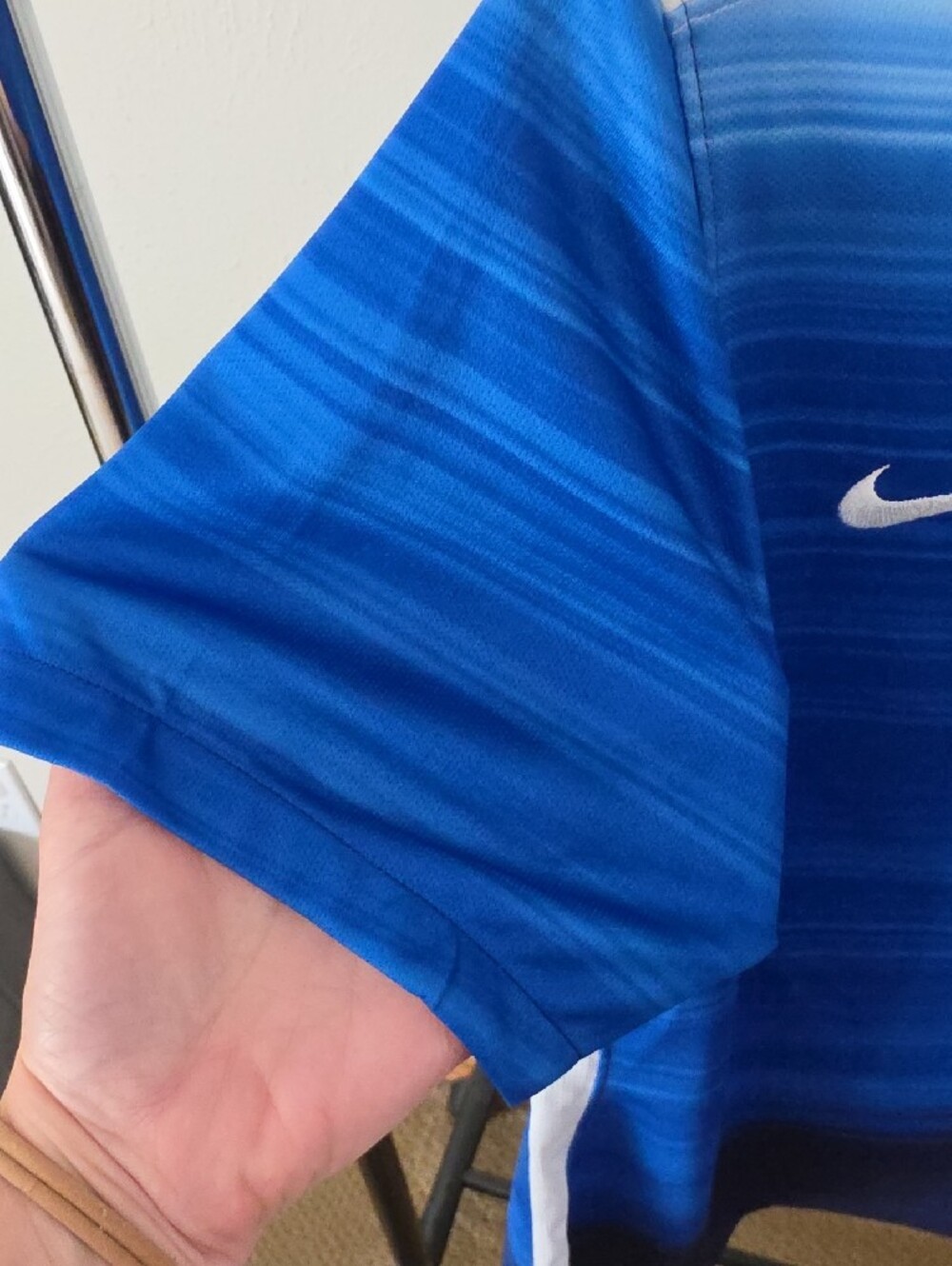 Nike Blue Gradient US Soccer Jersey with White Accents XL - Picture 9 of 11